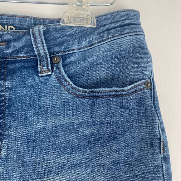 Lands End Women's Size 8 Blue Jeans Stretch Pockets Mid Rise Pre Owned - Picture 15 of 16